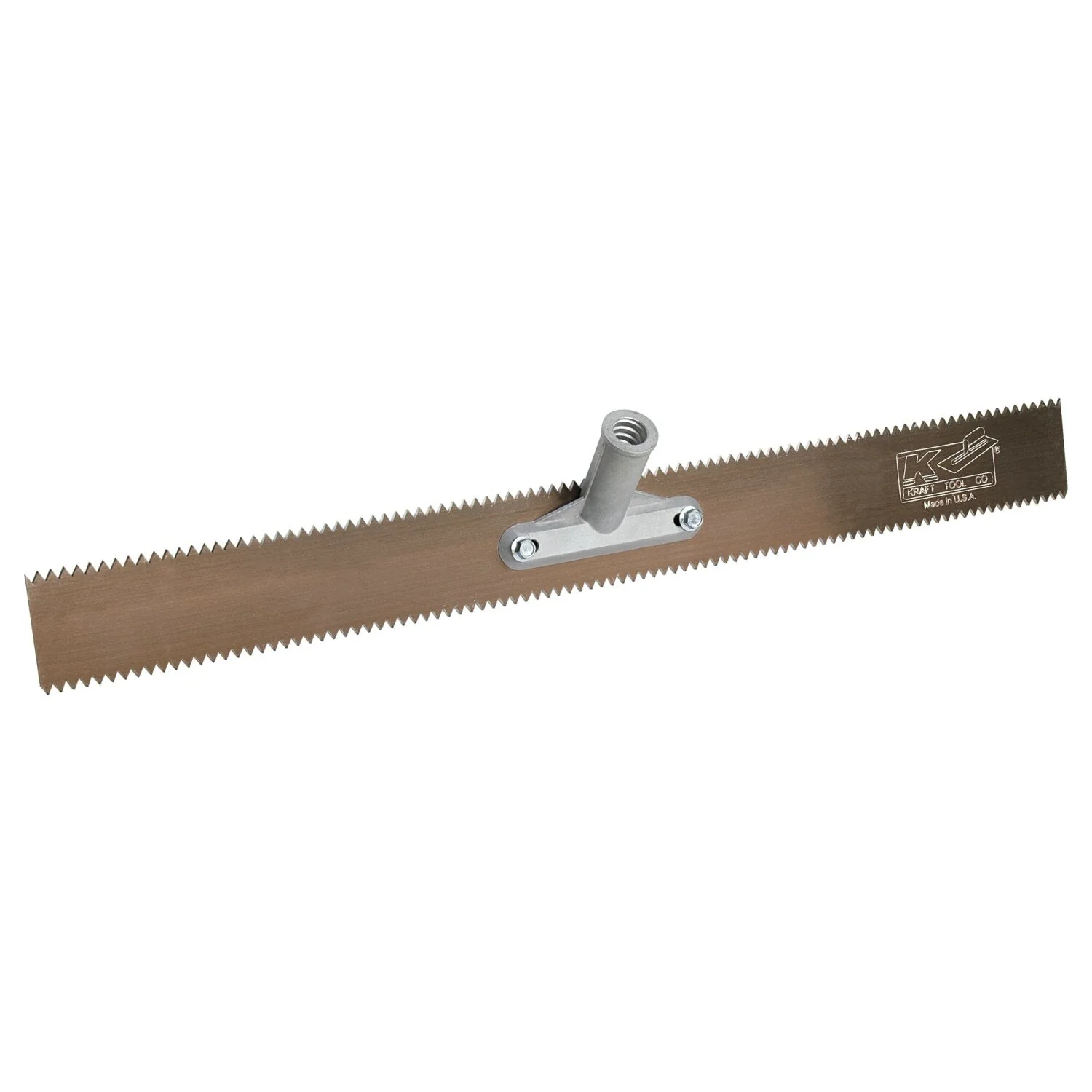 Kraft Tool GG591-01 18" Double 3/16" V-Notch Steel Rake Head