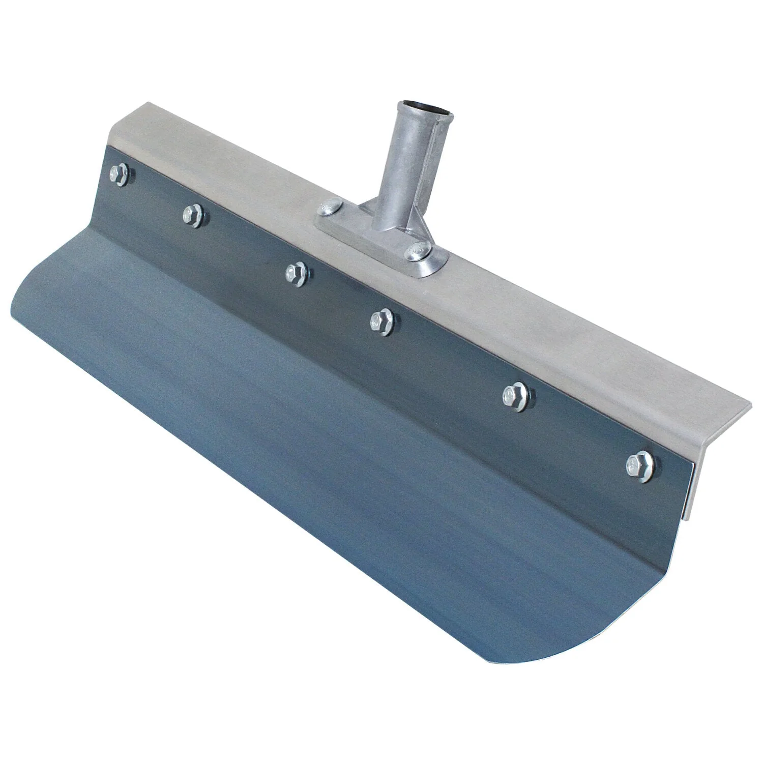Kraft Tool GG608 24" Flexible Blue Steel Bent Blade Smoother with Handle - Image 3