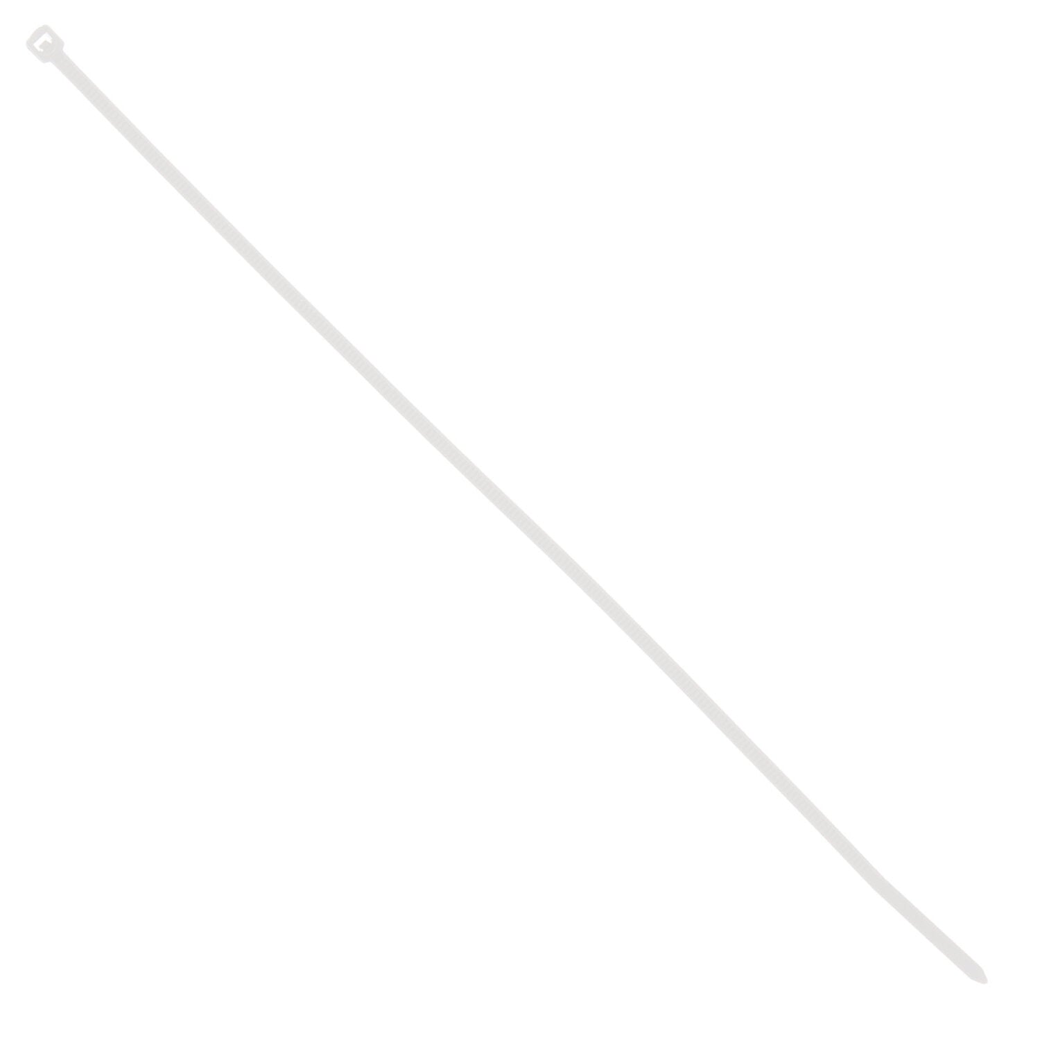 NSI GRP-818X 8”, Natural General Purpose 18lb Cable Ties, 1000 Bulk Pack - Image 11