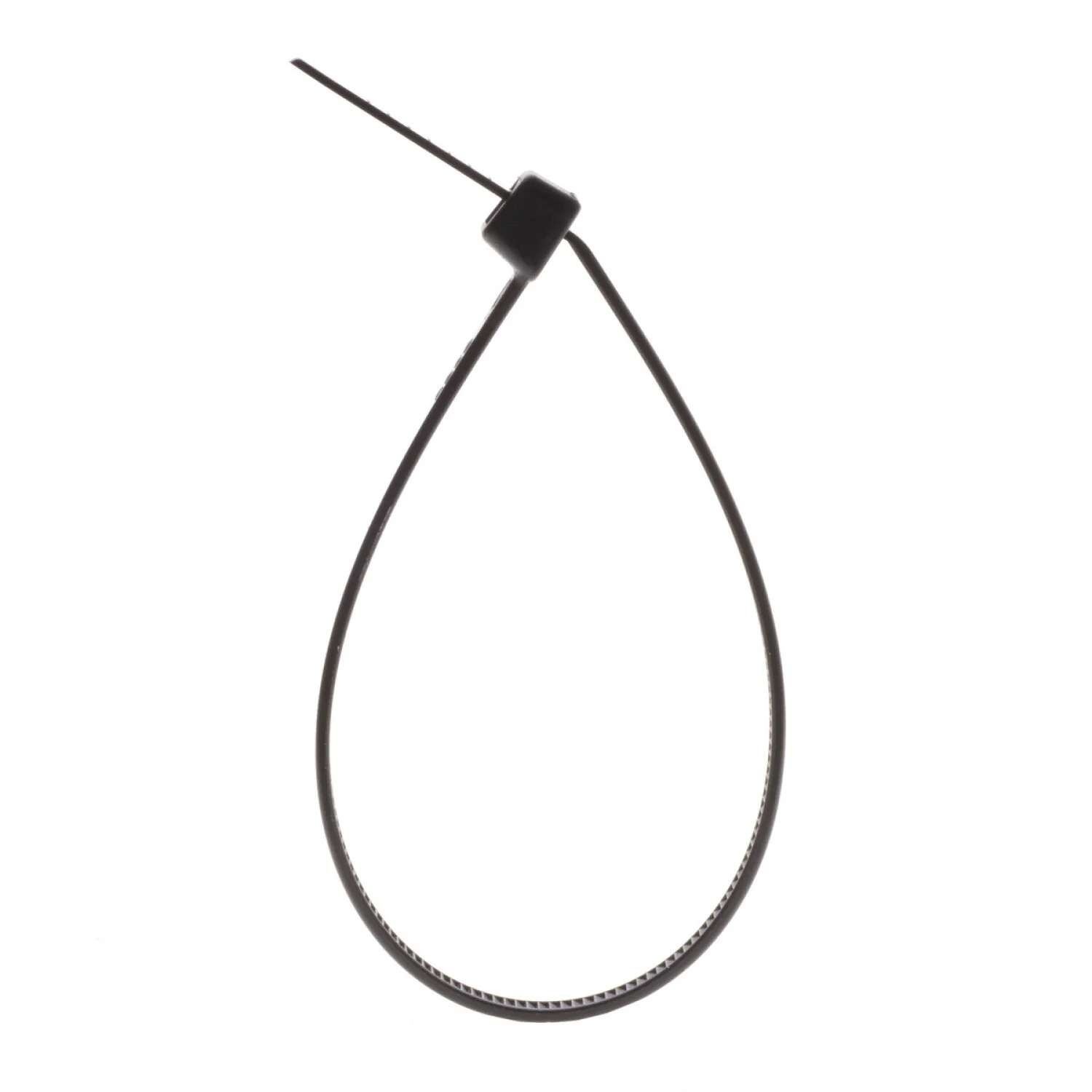 NSI GRP-8400X 8”, Black General Purpose 40lb Cable Ties, 1000 Bulk Pack - Image 3