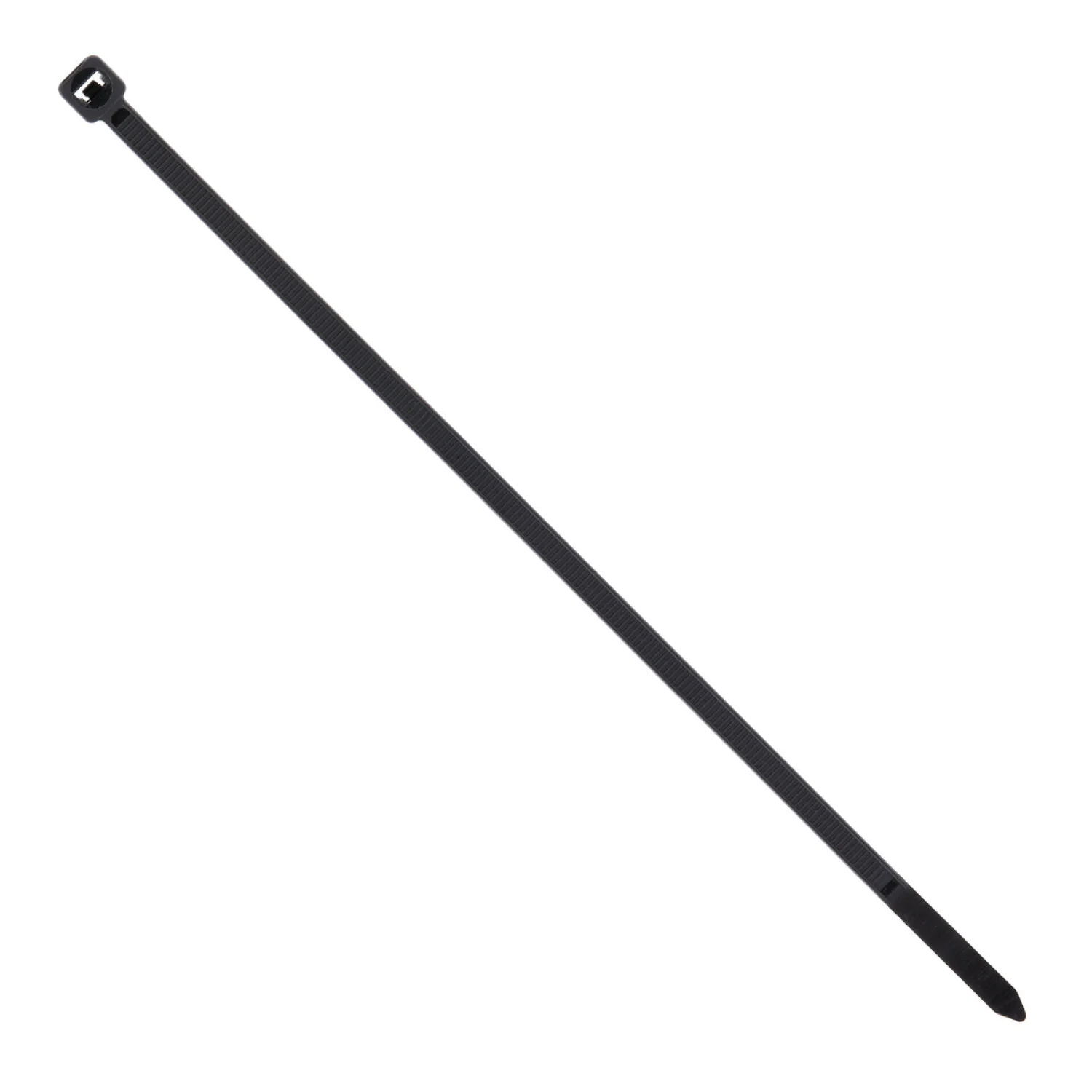 NSI GRP-8750 8”, Black General Purpose 75lb Cable Ties, 100 Pack - Image 5