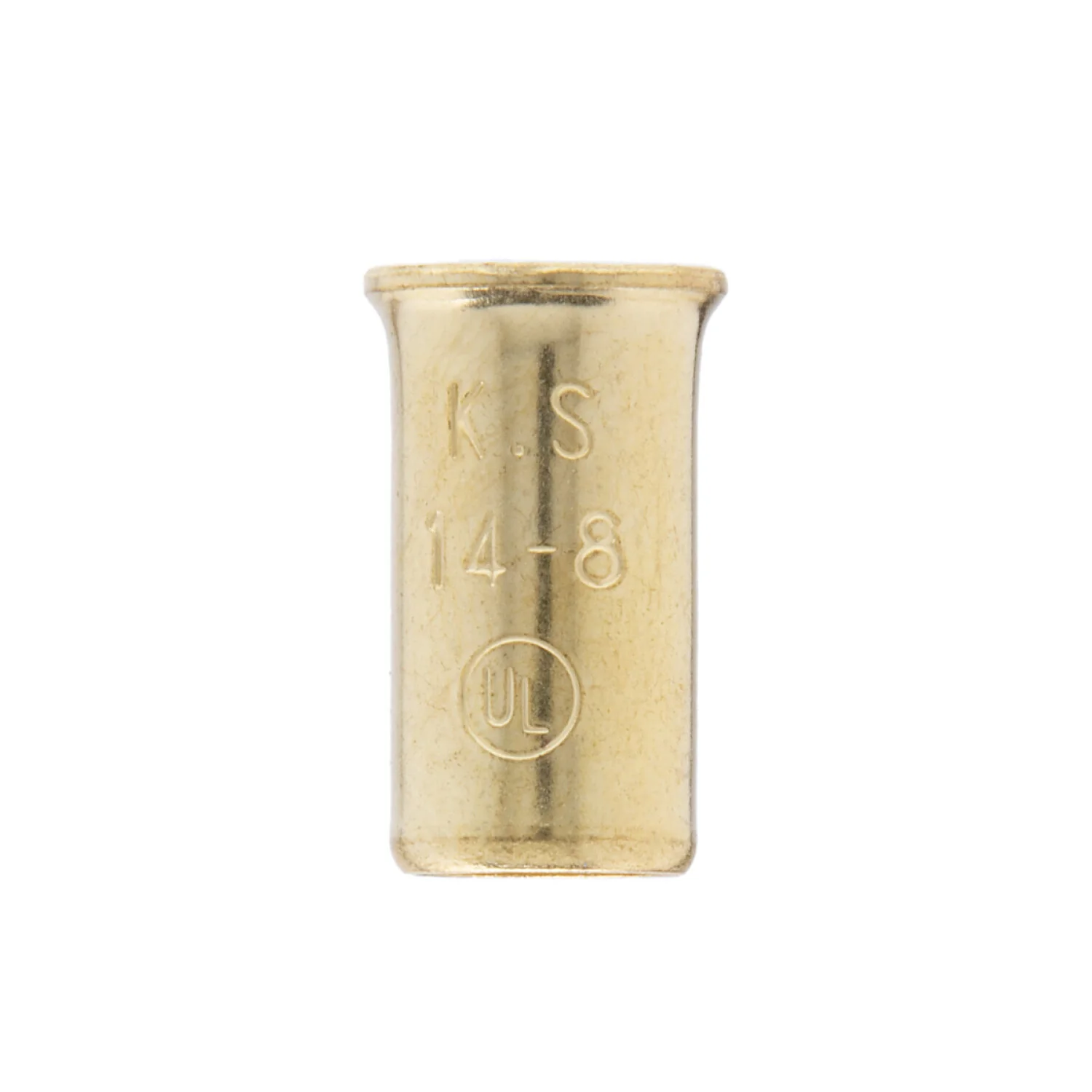 NSI SB1408S Steel Crimp Sleeve for Grounding or Uninsulated Wires, 50 Pack - Image 2