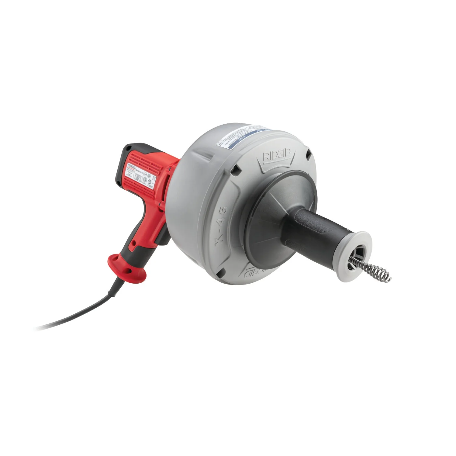 Ridgid 36003 K-45AF Machine with: - C-1lC, 5/16" x 25' (8 mm x 7.6 m) Inner Core Cable with Inner Drum - C-6, 3/8" x 35' (10 mm x 10.7 m) Cable with Inner Drum - T-250 - Image 3