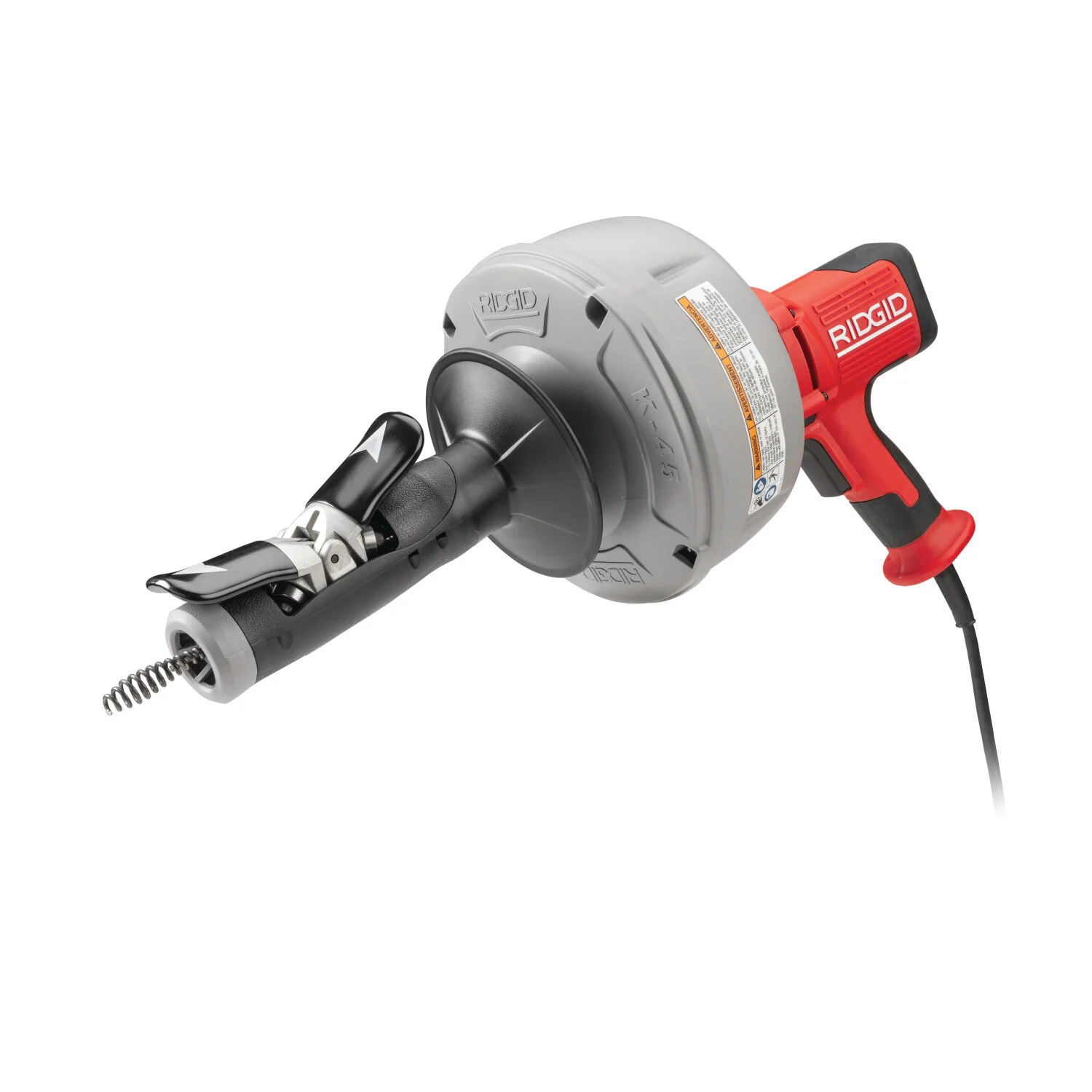 Ridgid 36058 K-45 Machine with: - C-1lC, 5/16" x 25' (8 mm x 7.6 m) Inner Core Cable with Inner Drum - C-6, 3/8" x 35' (10 mm x 10.7 m) Cable with Inner Drum - T-250 - Image 7