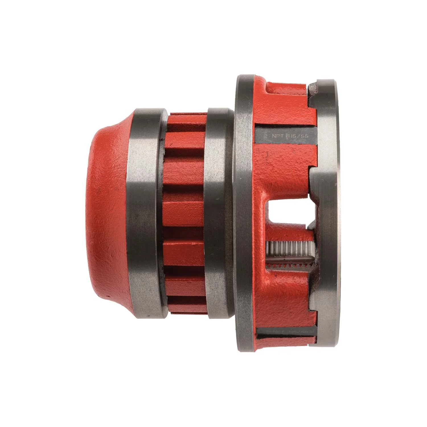 Ridgid 37550 2 in. 12-R Exposed Manual Ratchet Threader Die Head, High-Speed for Stainless Steel RH, NPT - Image 3
