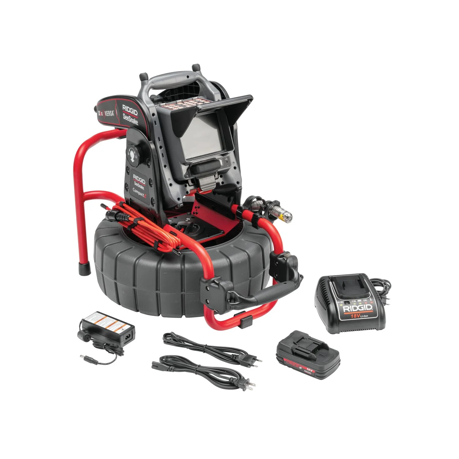 Ridgid 48093 SeeSnake Compact2 Reel with Self-Leveling Camera (NTSC) - Image 5