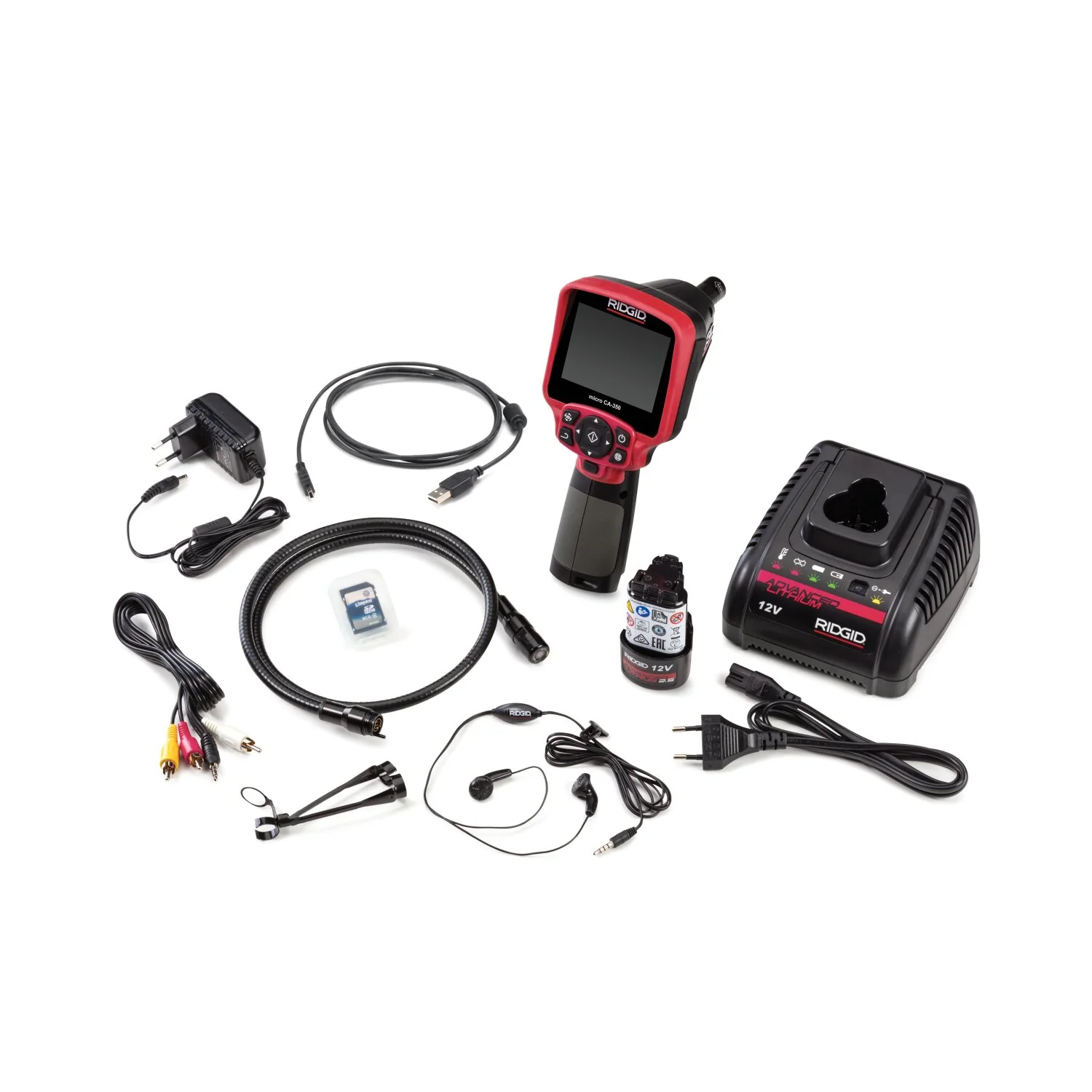 Ridgid 55898 micro CA-350 Inspection Camera (115v) - Image 8
