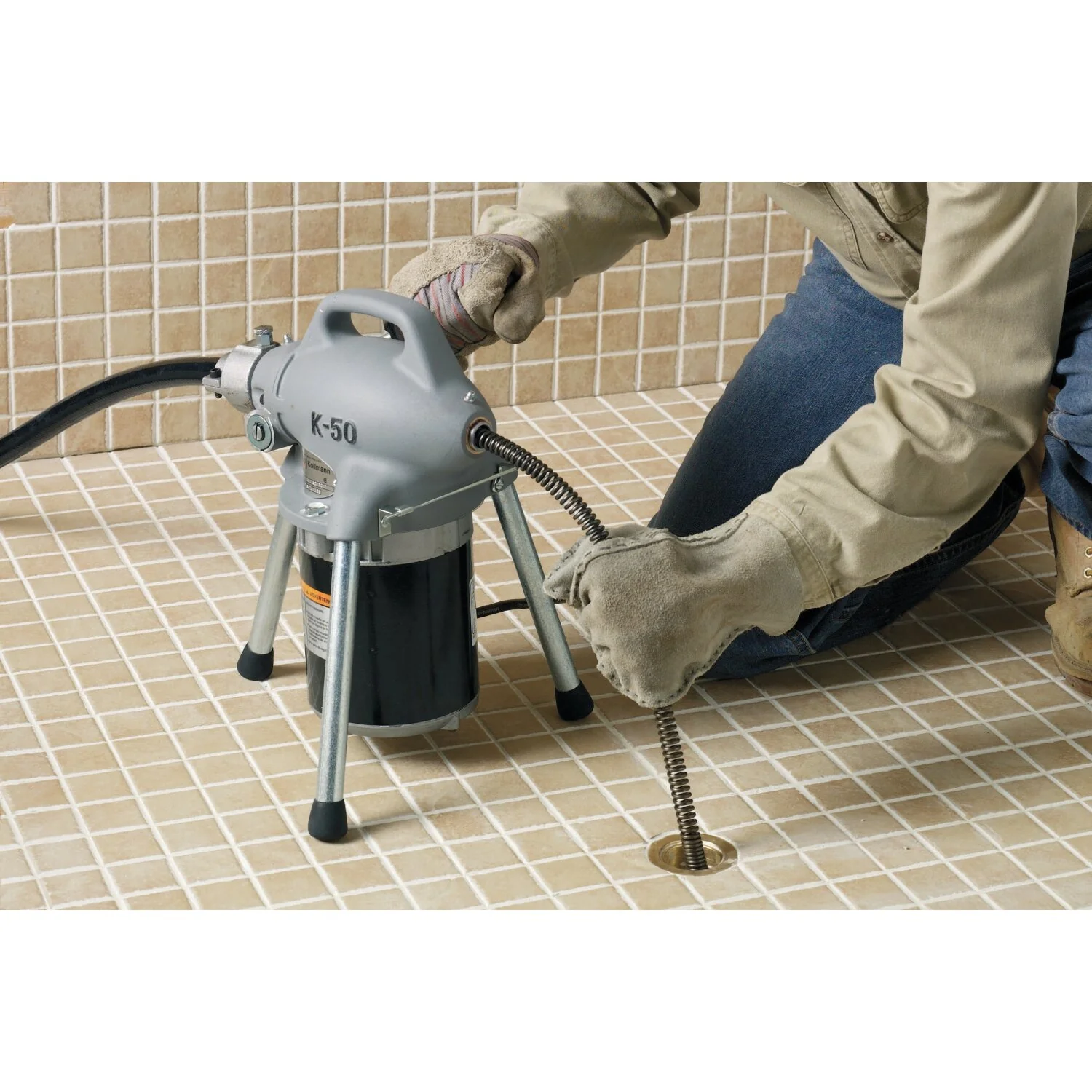 Ridgid 58960 K-50 Machine, with A-30 Cable Kit - Image 4