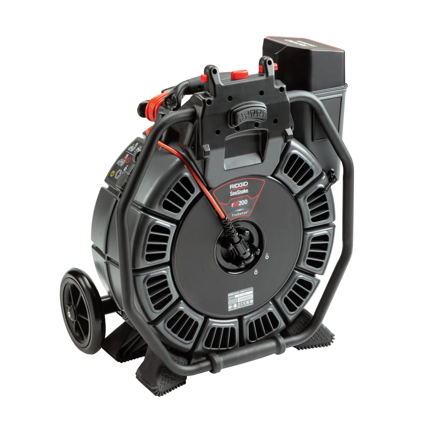 Ridgid 63658 SeeSnake rM200A Reel (200' / 61 m) with Self-Leveling Camera powered with TruSense - Image 8