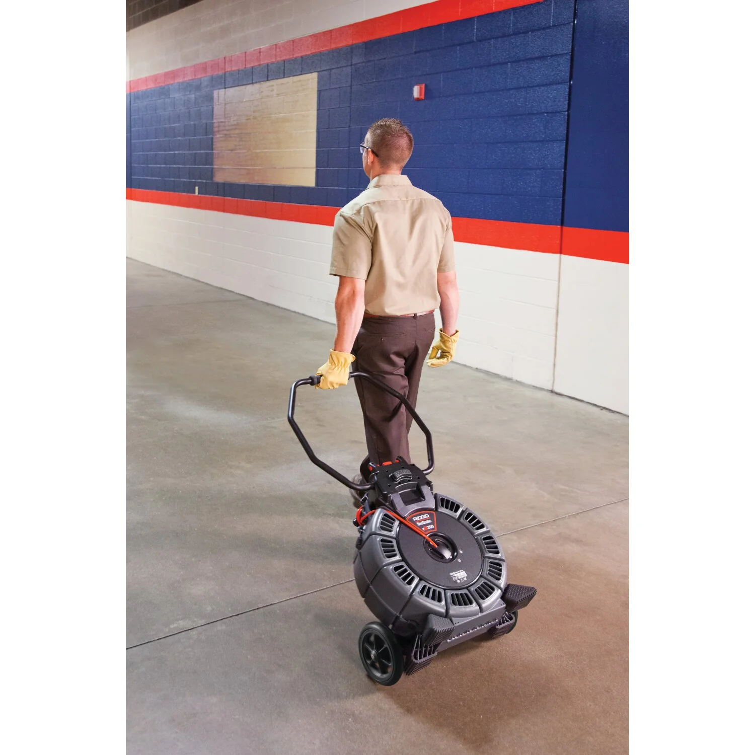 Ridgid 63663 SeeSnake rM200B Reel (165' / 50m) with Self-Leveling Camera powered with TruSense - Image 5
