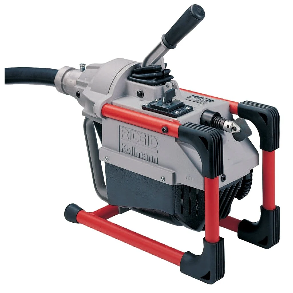 Ridgid 66497 K-60SP Machine with A-1 Operator’s Mitt, A-12 Pin Key, and Rear Guide Hose, plus: A-61 Tool Kit and A-62 Cable Kit - Image 3