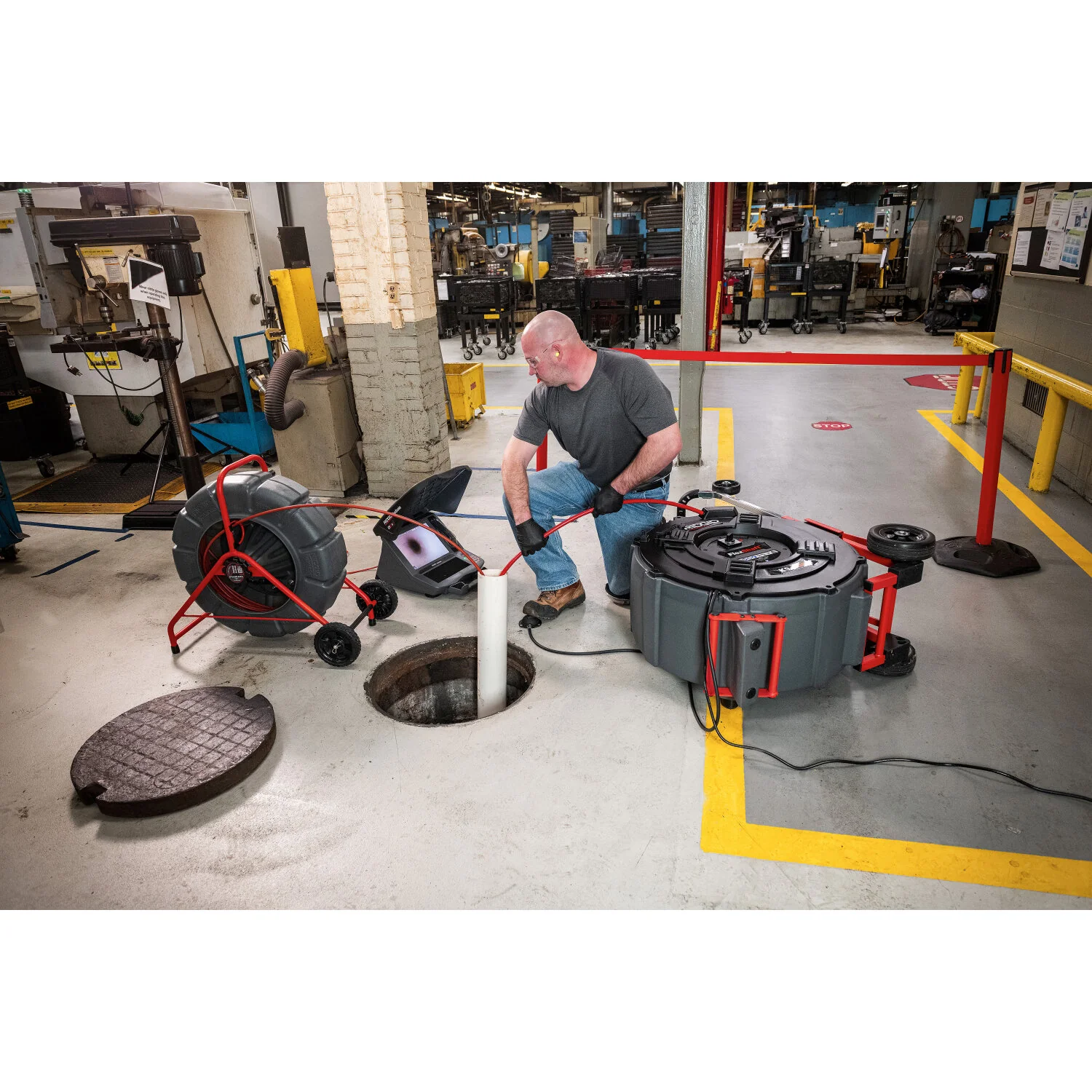 Ridgid 66593 FlexShaft, K9-306 for 3 - 6" Pipes; Includes: 125' 3/8" cable and kit - Image 8