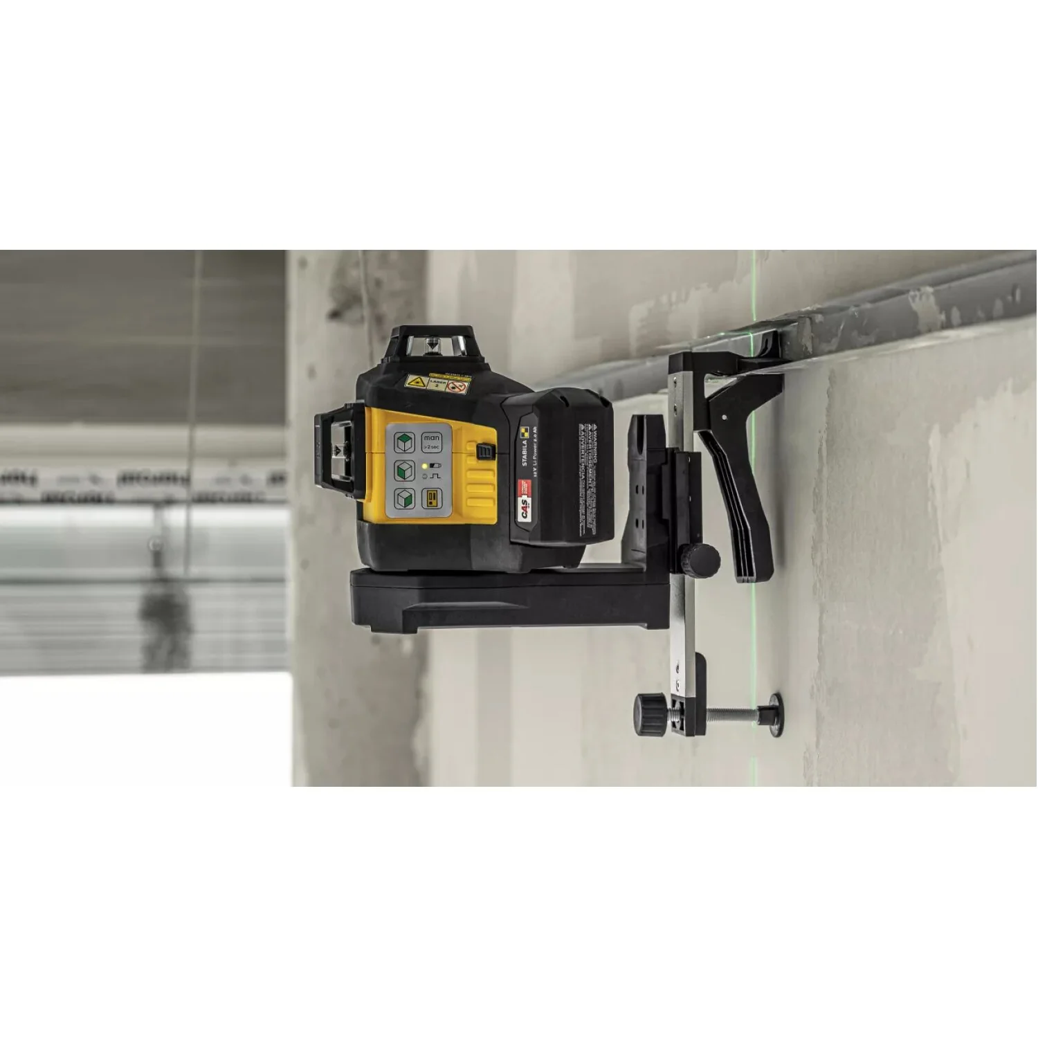 Stabila 03420 Multi-line laser LAX 600 G, 12 V system, 7-piece set, with battery and charger - Image 11