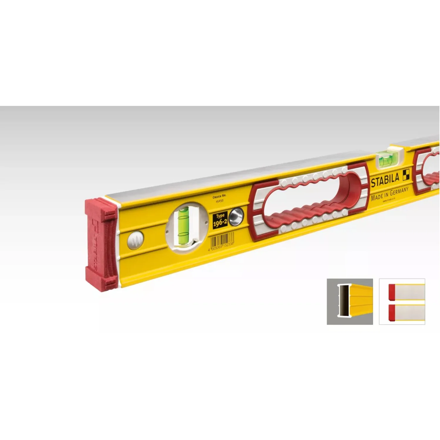 Stabila 37472 Type 196 Heavy Duty Levels 72 Inch - Image 5
