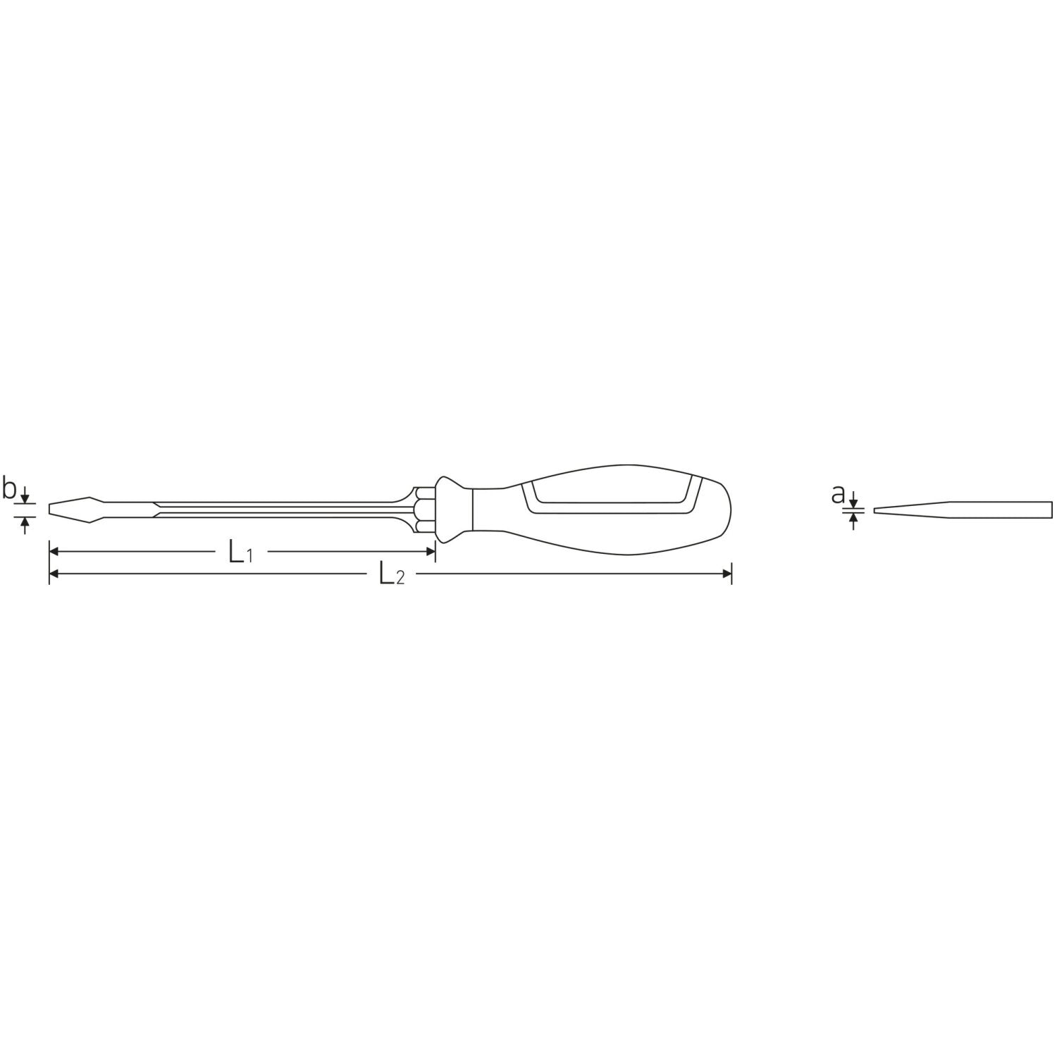 Stahlwille 46223365 Slotted screwdriver Drall+ - Image 2