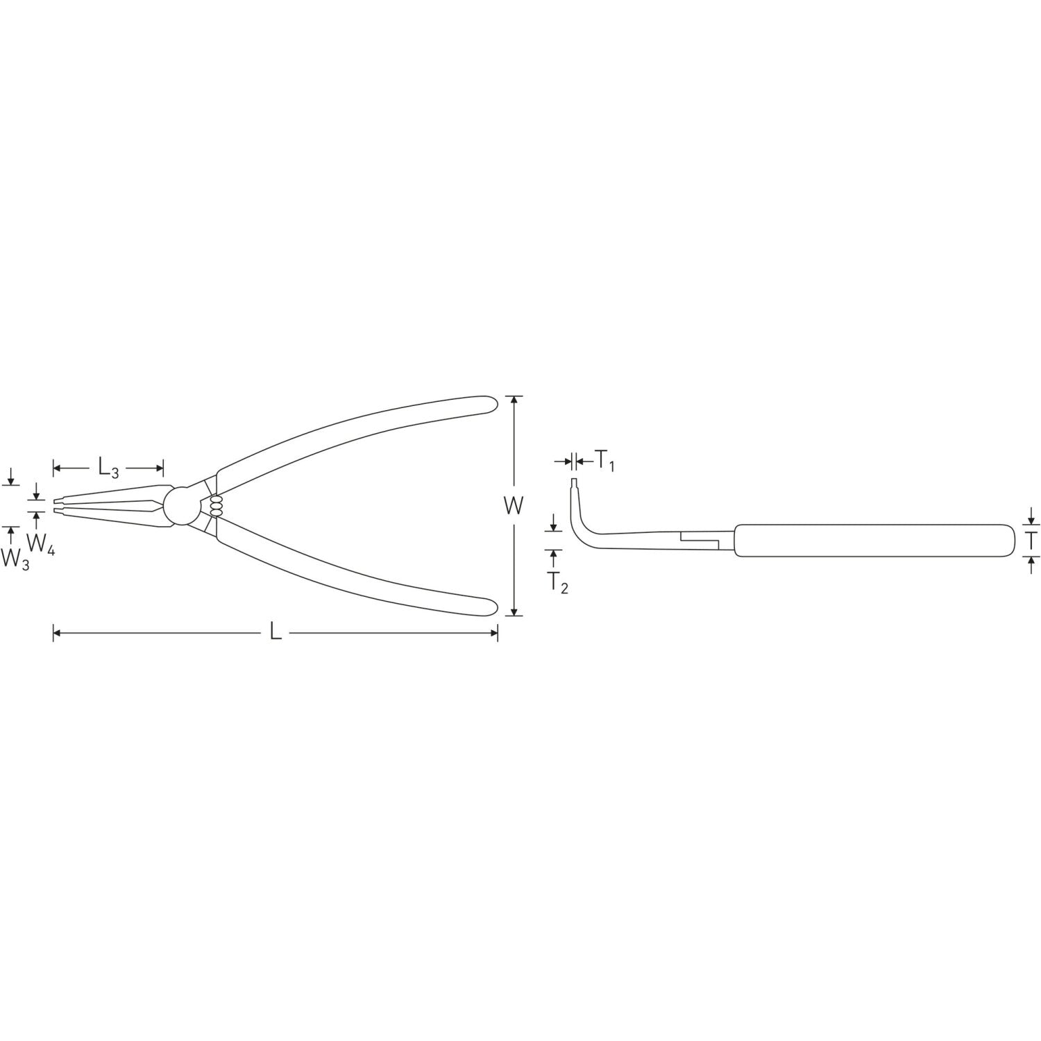 Stahlwille 65466111 Circlip pliers for external circlips - Image 5