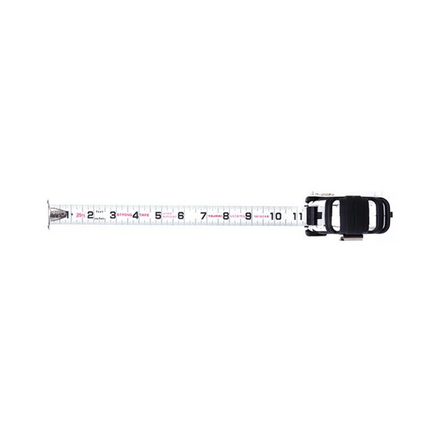 Tajima Tools GS-SC25BW GS-Lock Magnetic Power x2 Tape Measure with Compatible Clip, 25 ft x 1 in - Image 3