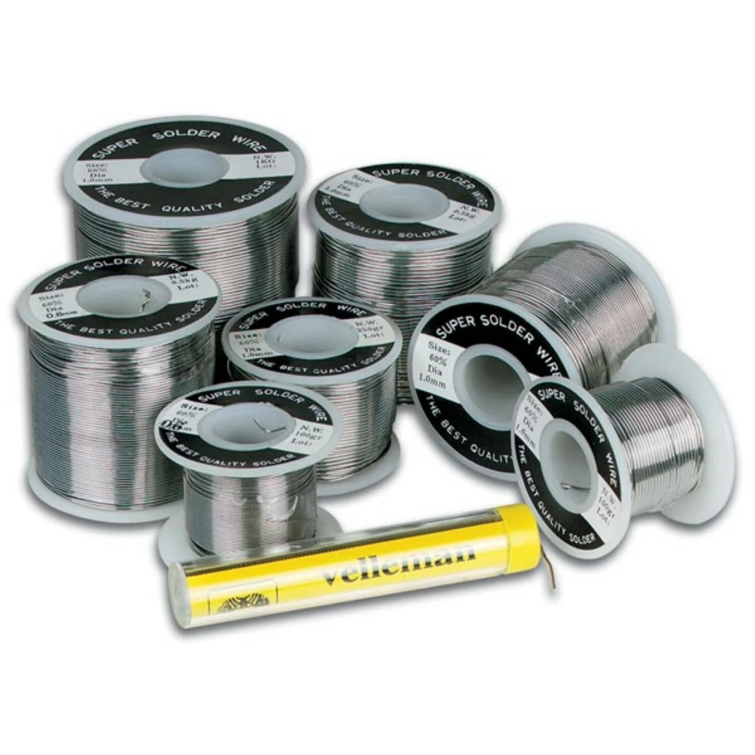 Velleman SOLD500G  Solder Sn 60% Pb 40% - 0.04" 1.1lb - Image 3