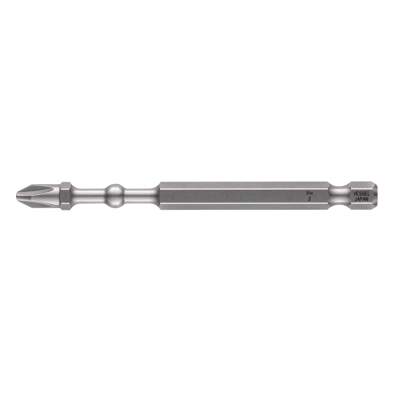 Vessel Tools IBPH290P2 IMPACT BALL Torsion Bit (PH2 x 90 mm, 2 pcs.) - Image 2