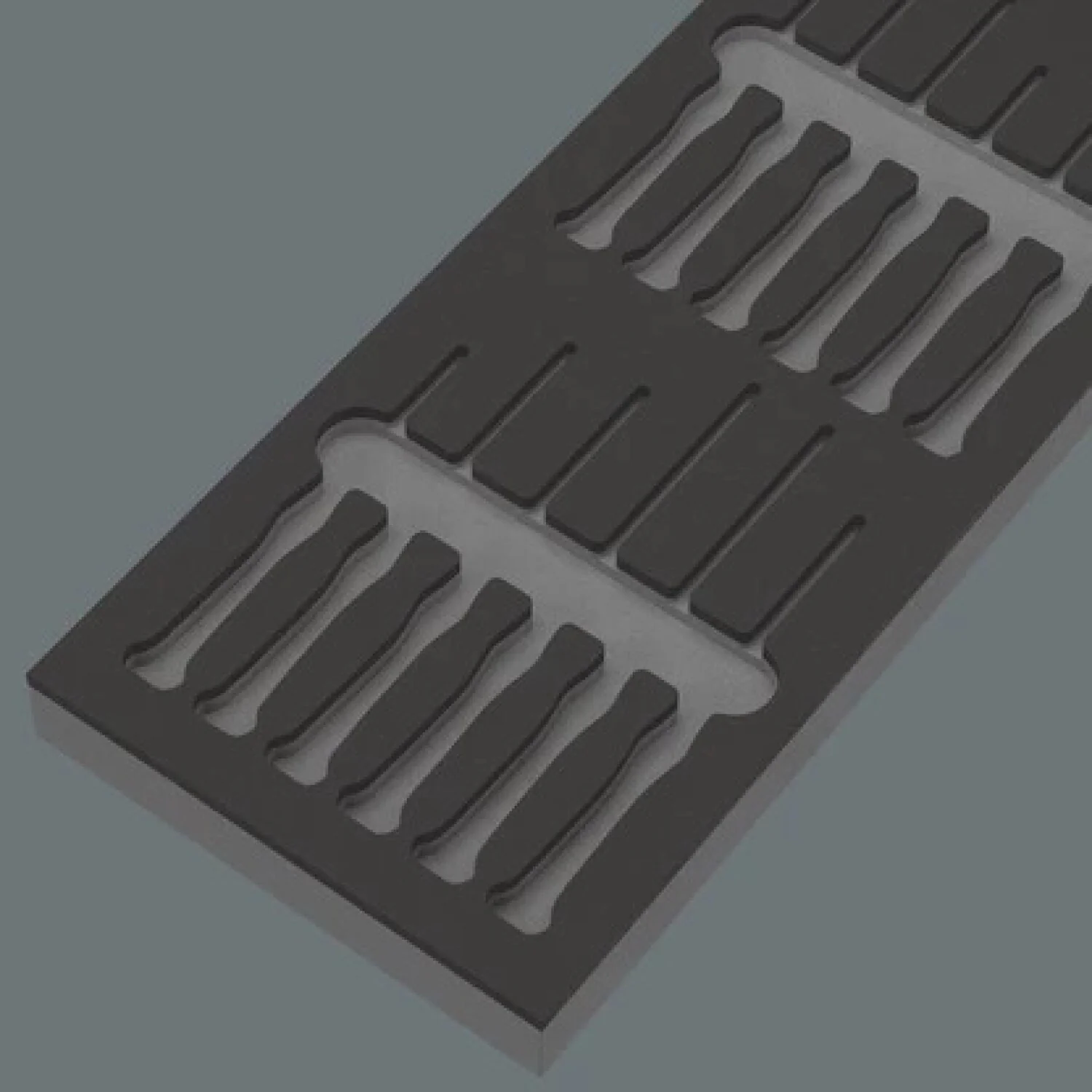 Wera 05137318001 9816 Foam insert Kraftform Micro screwdriver set 2, without tools - Image 2
