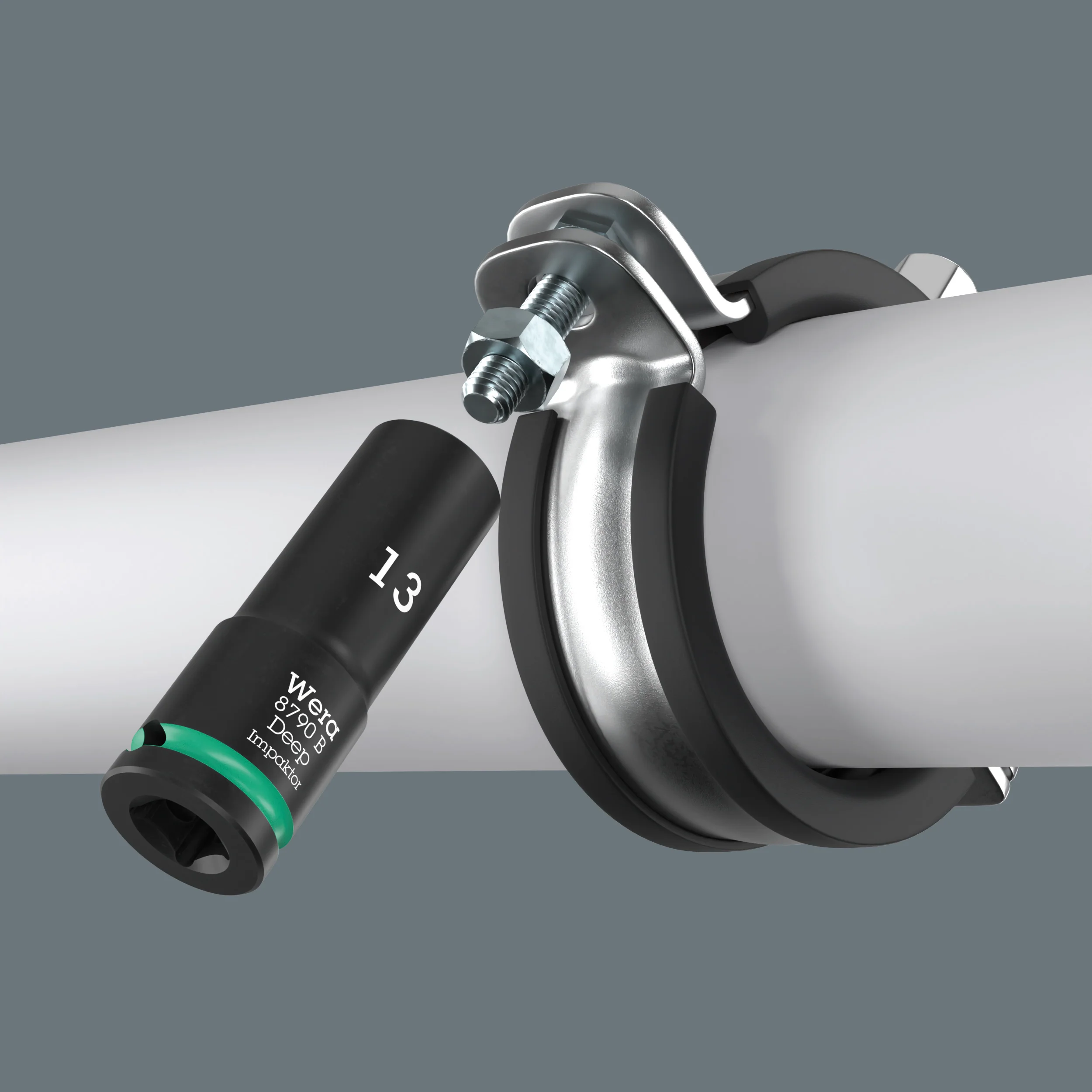 Wera 8790 B Impaktor Deep Socket with 3/8" drive, 15/16" - Image 4