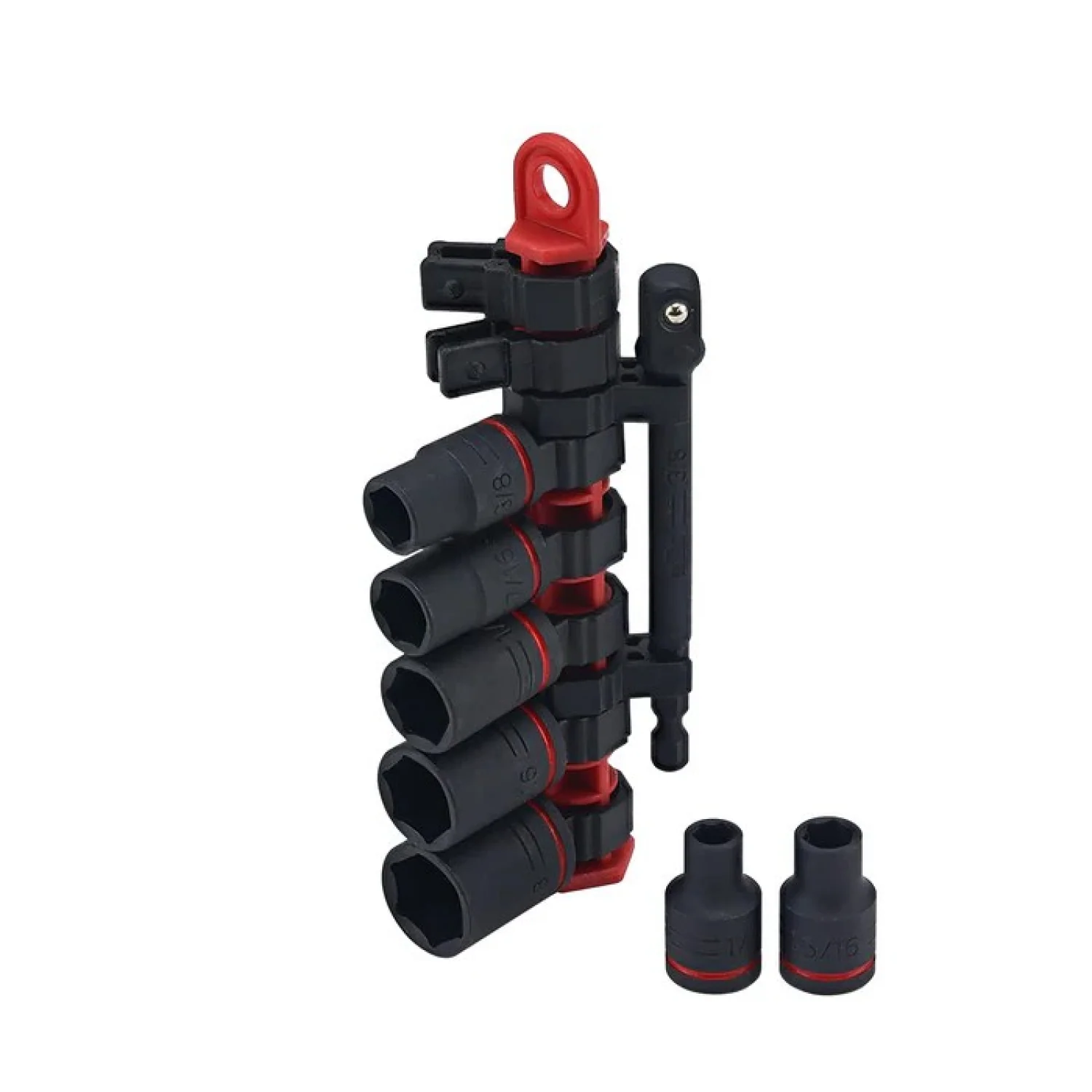 Wiha Tools 72093 SAE Impact Socket Set, 3/8" Drive, 8 Pc. - Image 4
