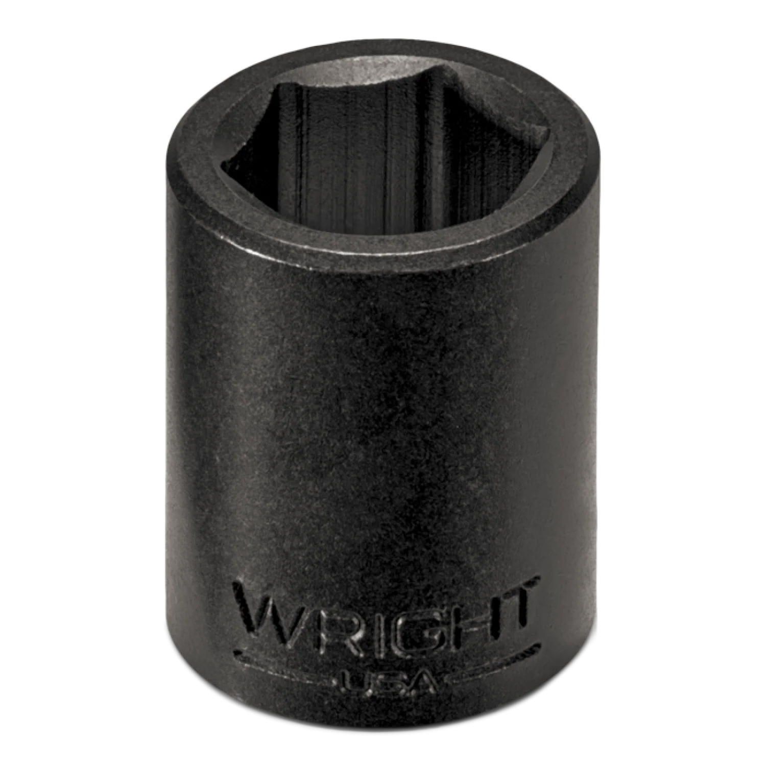 Wright Tool 4814 1/2" Drive 6 Point Standard Impact Socket - 7/16"